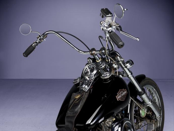 Harley Davidson Johnny Hallyday aux enchères