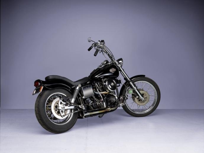 Harley Davidson Johnny Hallyday aux enchères