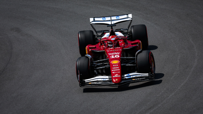 GP d'Autriche de F1 : Charles Leclerc course