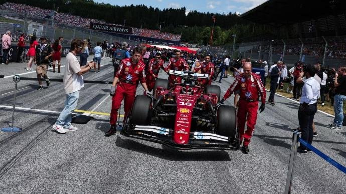 GP de Grande-Bretagne de F1 : Charles Leclerc course