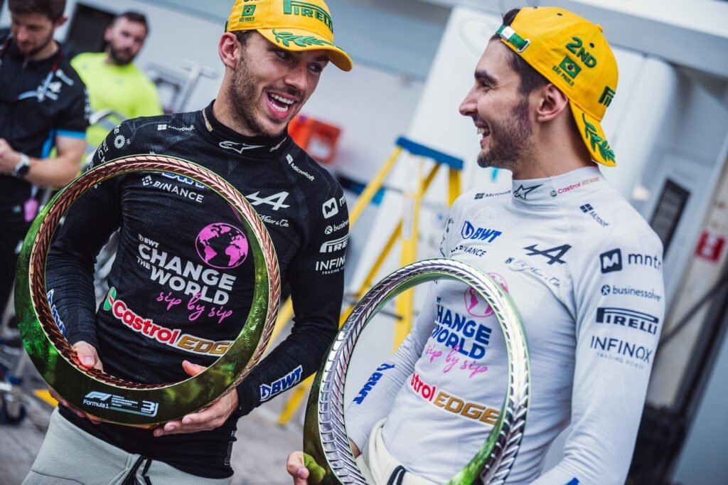 Gasly et Ocon prêts pour le GP de Las Vegas F1