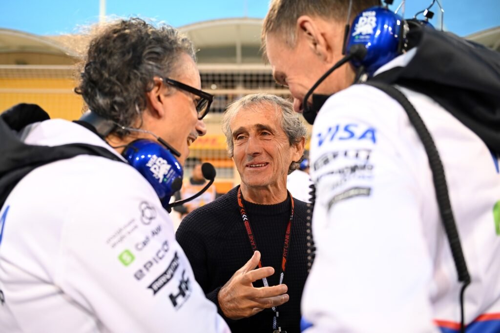 Alain Prost : Réaction à l'arrêt du moteur Renault en F1