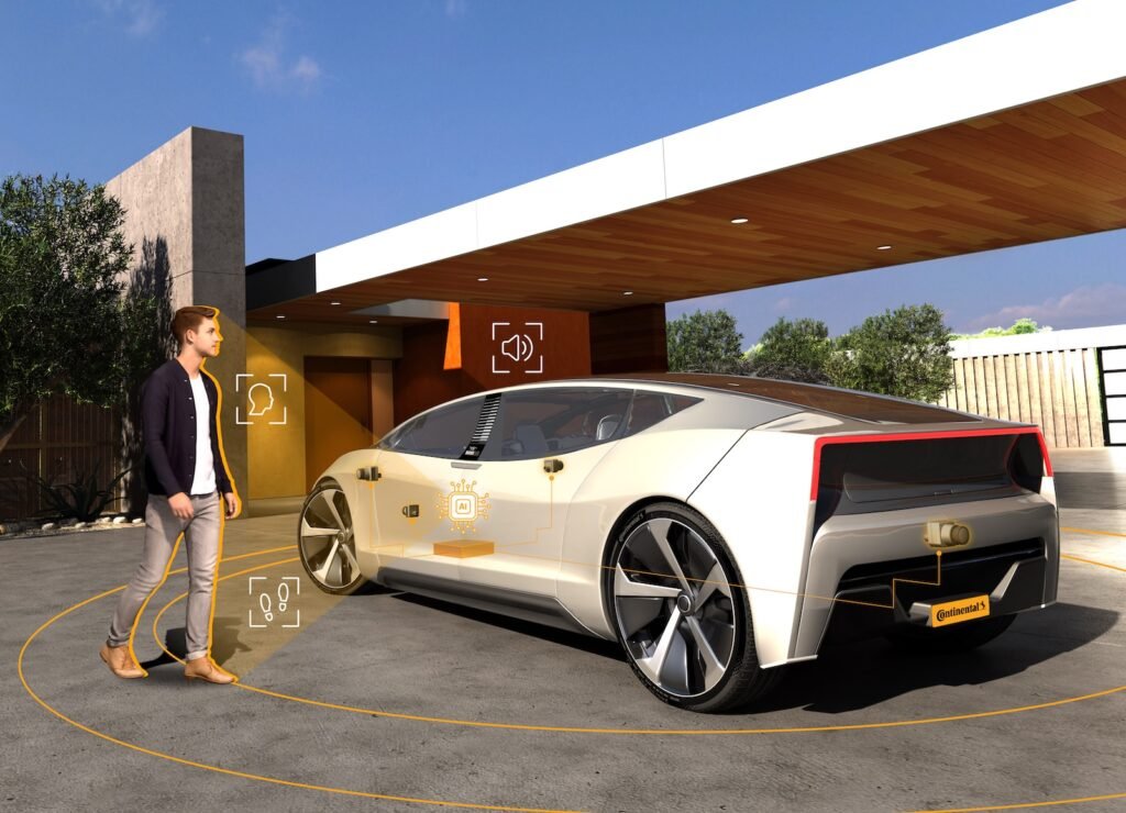 CES 2025 : ouverture biométrique pour voiture du futur