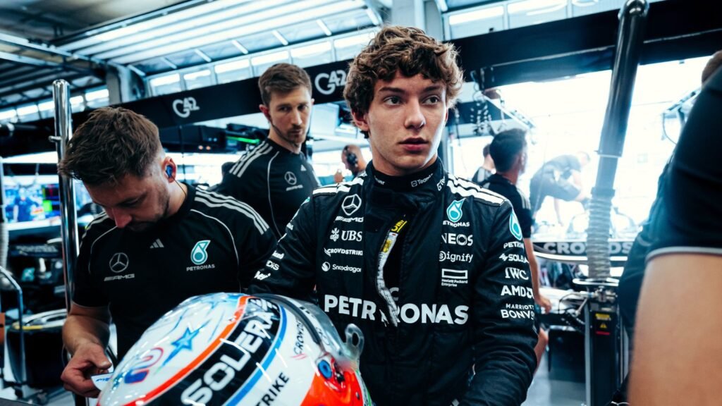 Mercedes : Kimi Antonelli pénalisé au GP de Grande-Bretagne