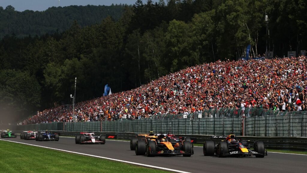 GP Belgique F1 : Grille de départ, Hamilton éliminé