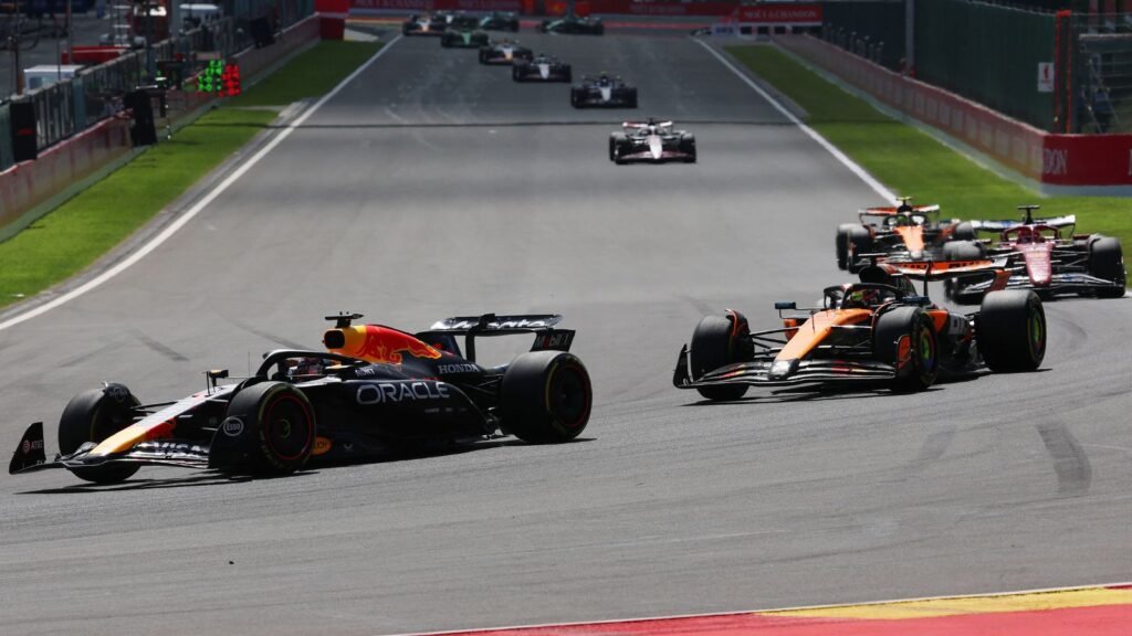 GP F1 Belgique : Départ spectaculaire de la course sprint