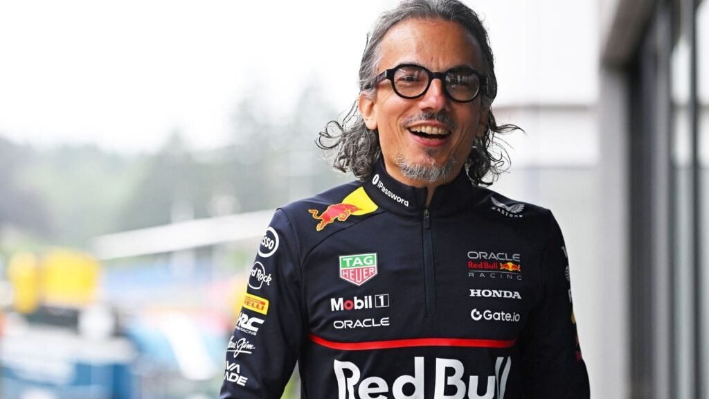 Réaction de Laurent Mekies après le GP de Belgique 2025