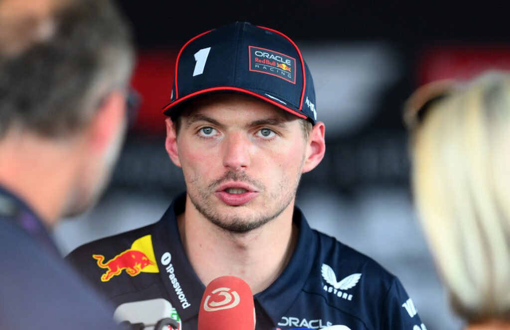 Réaction de Verstappen : GP de Hongrie, problèmes d'adhérence