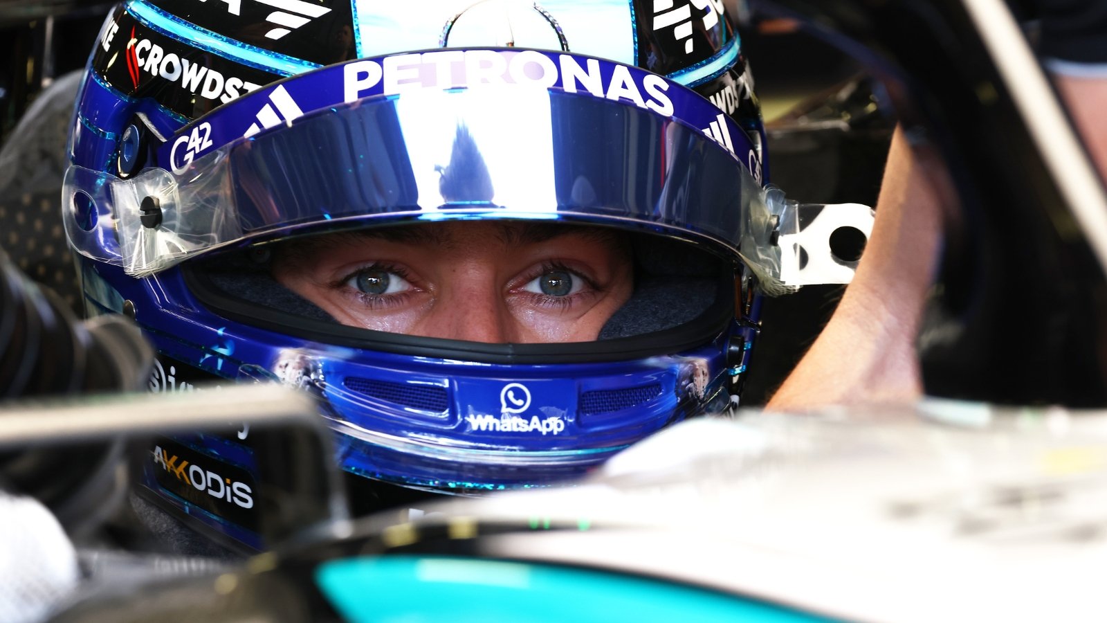 George Russell en pole au GP de Singapour grâce à deux tours