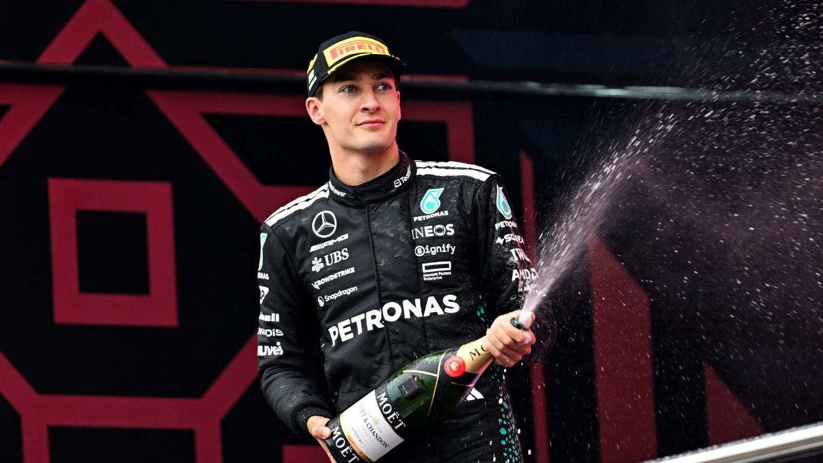 George Russell : Réaction après sa pôle au GP de Singapour