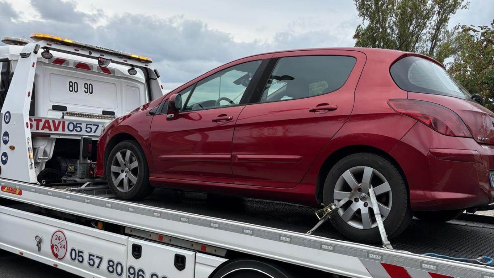 Chauffard flashé à 160 km/h sur route limitée à 80 km/h