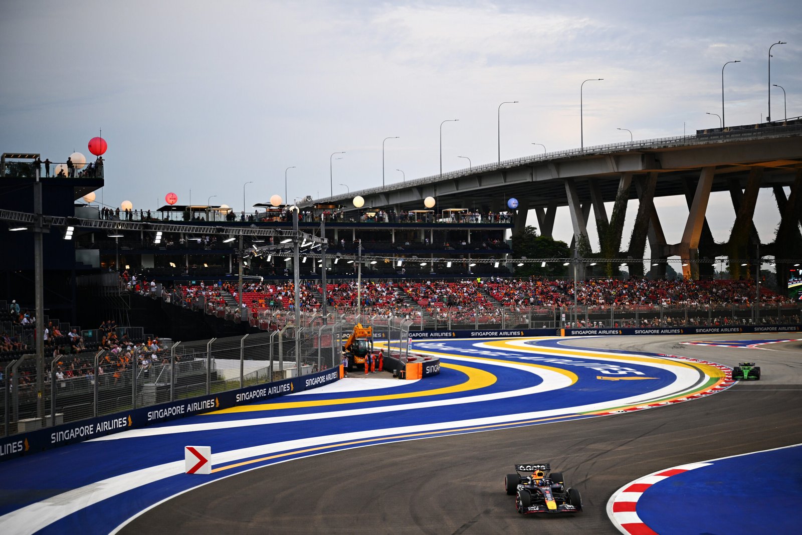 F1 Singapour : Résultats Essais Libres 3, Verstappen en tête