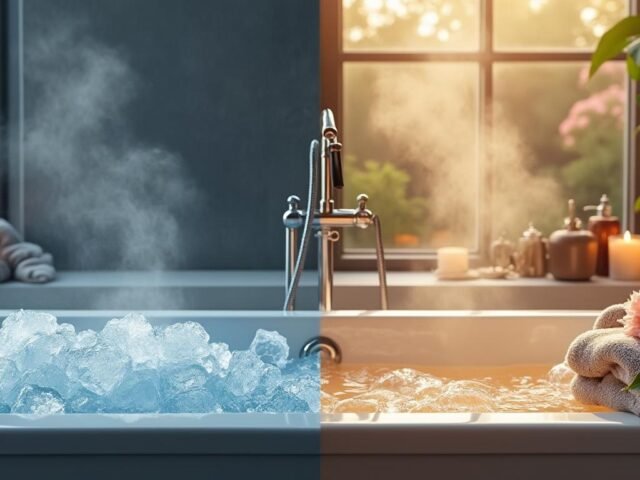 Bain froid ou chaud : que choisir pour récupérer ?
