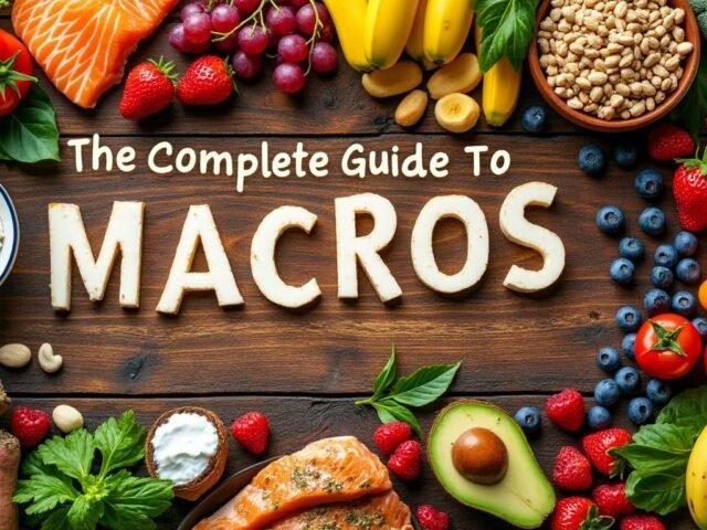 Le guide complet des macros : protéines, glucides, lipides