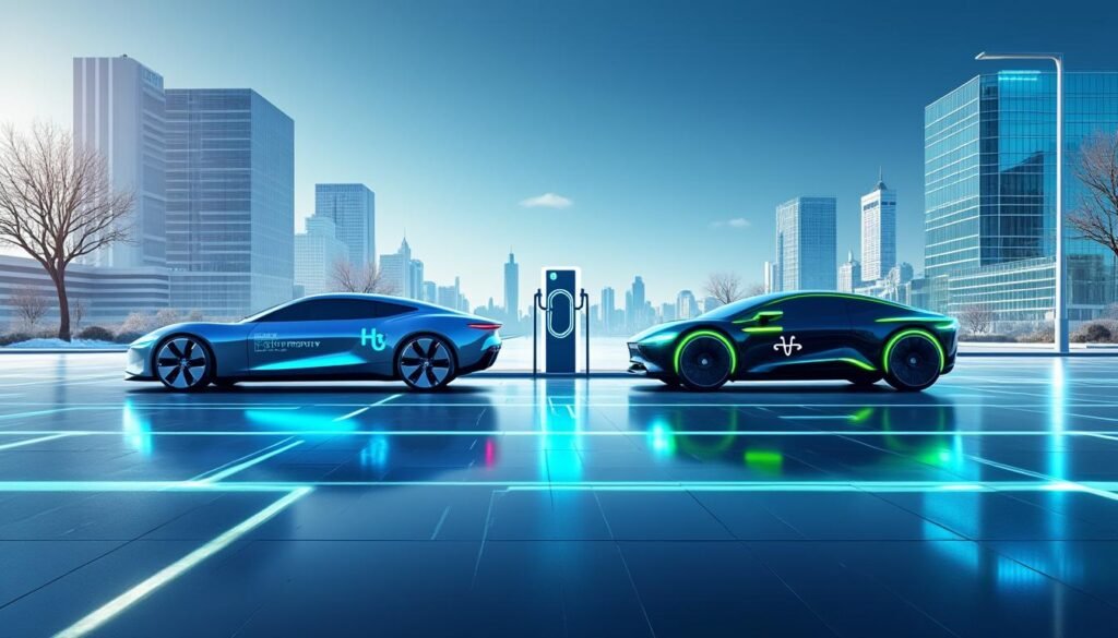 découvrez une analyse comparative entre l'hydrogène et l'électricité dans la transition énergétique, et explorez quel carburant pourrait dominer l'avenir.