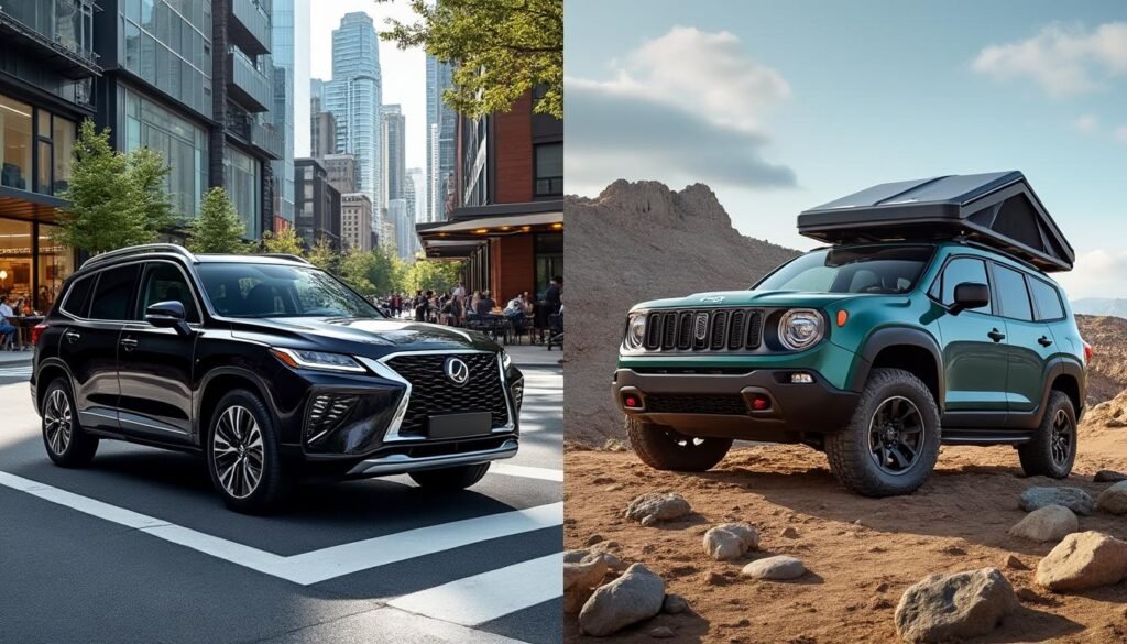 découvrez les principales différences entre un suv urbain et un suv tout-terrain : usages, performances, confort et capacités. choisissez le suv adapté à vos besoins grâce à notre comparatif détaillé !