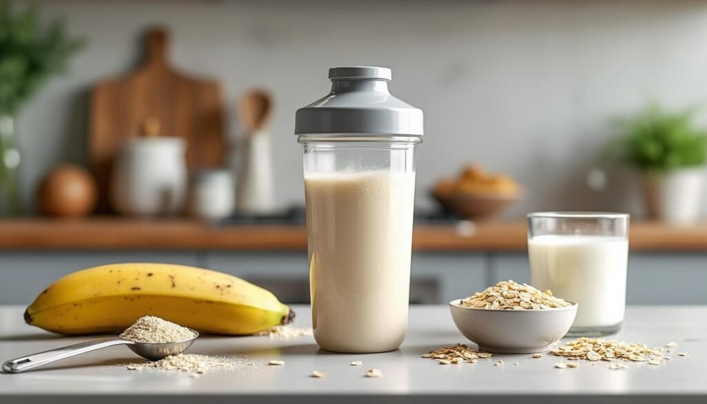 découvrez nos recettes simples et économiques pour préparer votre shaker protéiné maison, idéal pour booster votre énergie et soutenir votre entraînement.