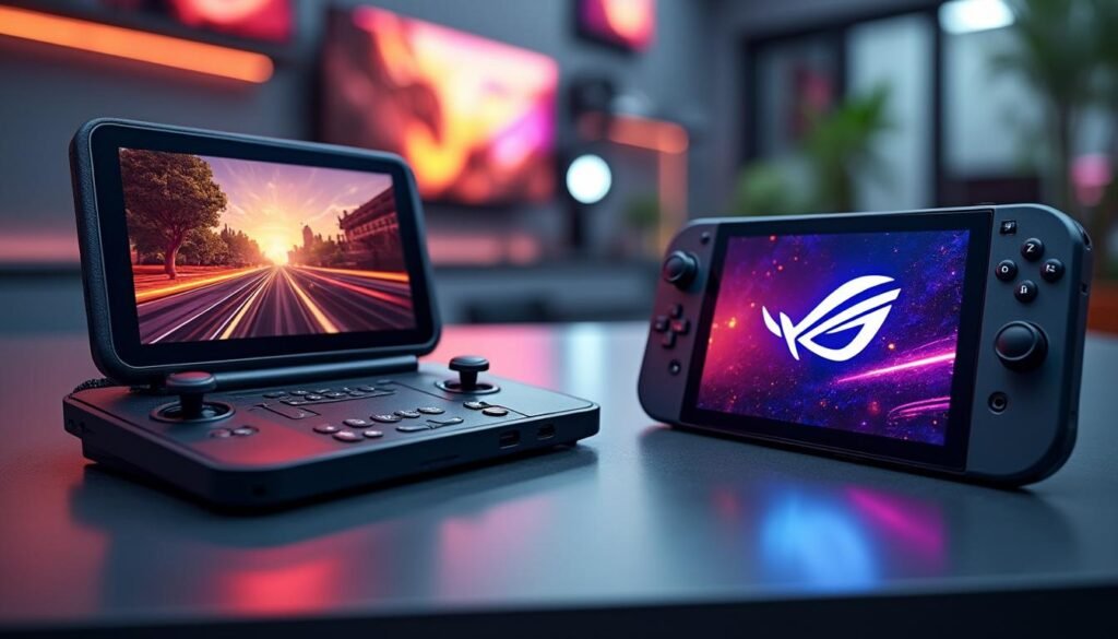 découvrez la comparaison ultime entre steam deck et rog ally, deux consoles portables pc innovantes. analysez leurs performances, design et fonctionnalités pour choisir la meilleure option gaming.