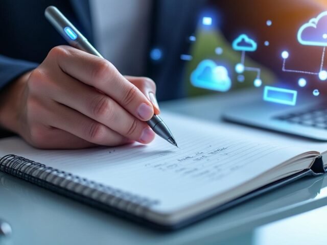 Stylos intelligents : écrire à la main, sauvegarder au cloud