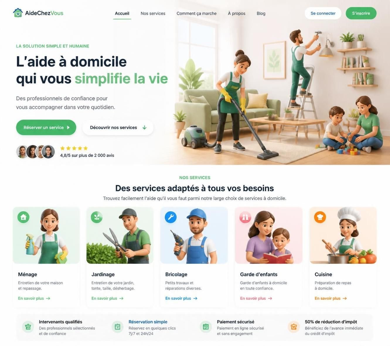 découvrez les véritables services d'aide en ligne à domicile proposés par stootie.com et comment ils simplifiaient votre quotidien.